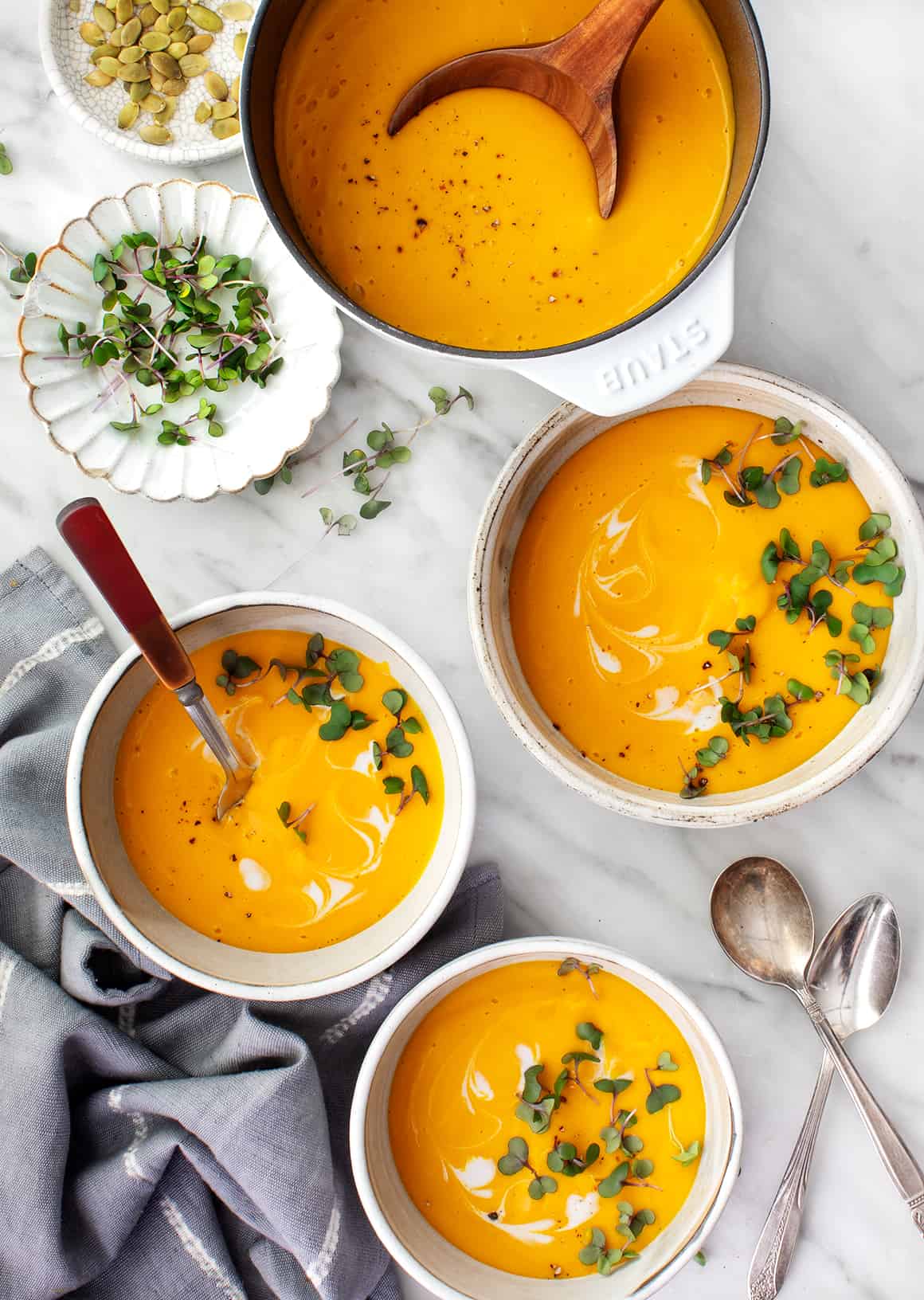 Homemade soup recipes - Pumpkin soup
