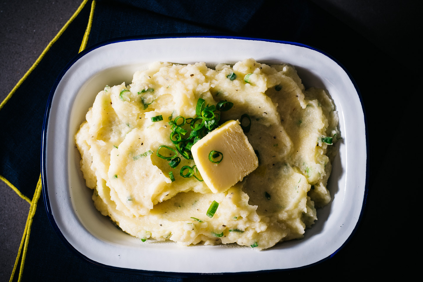 miso mashed potato recipe - www.iamafoodblog.com