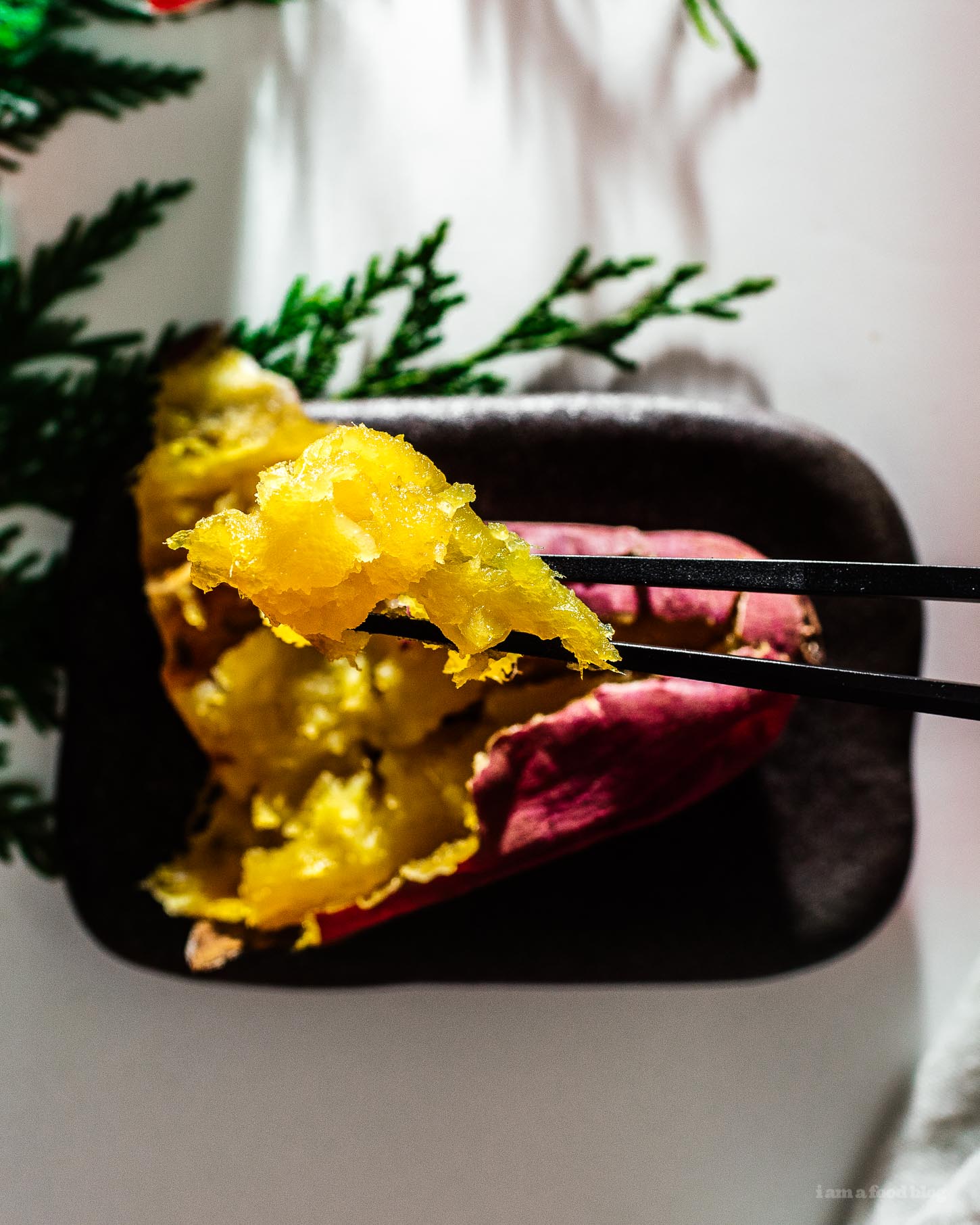 Yaki Imo: Roasted Japanese Sweet Potatoes | www.iamafoodblog.com