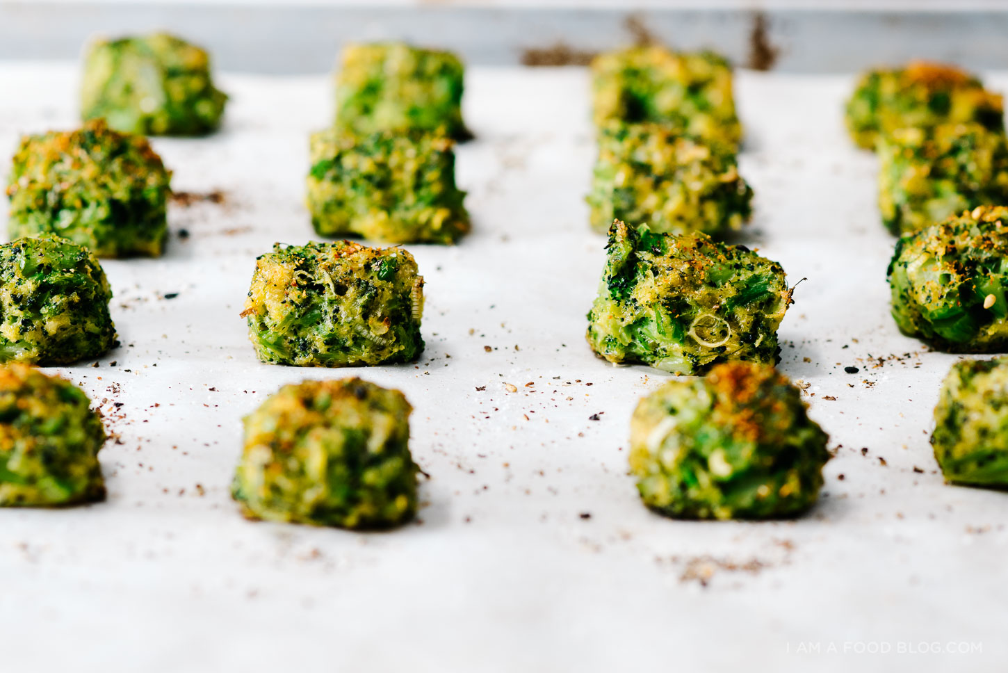 broccoli cheddar tots recipe - www.iamafoodblog.com