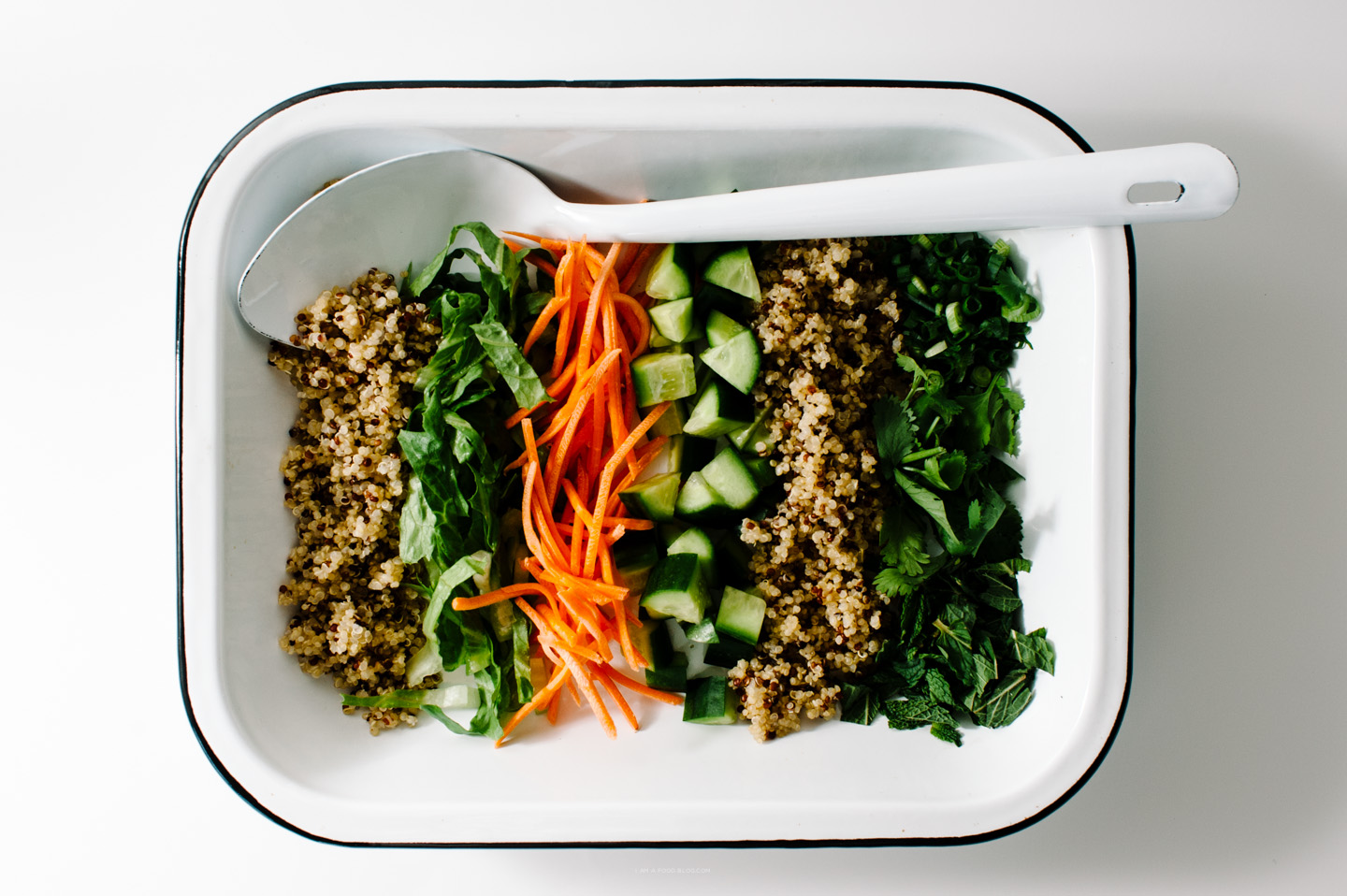 vietnamese quinoa salad recipe - www.iamafoodblog.com