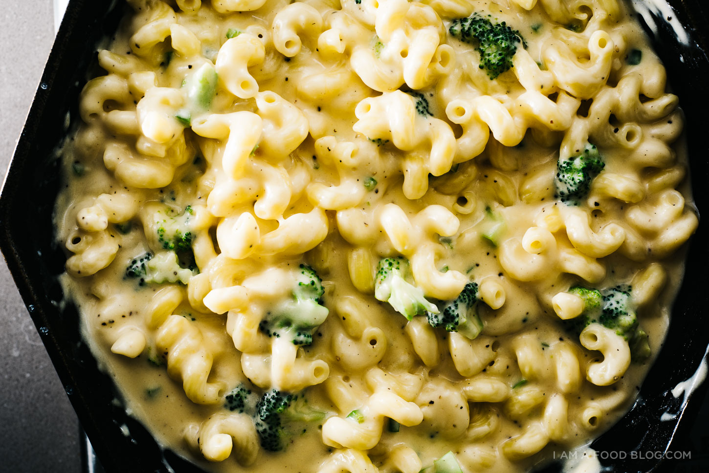 jalapeno broccoli mac and cheese recipe - www.iamafoodblog.com