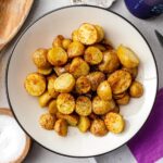 air fryer potatoes | www.iamafoodblog.com