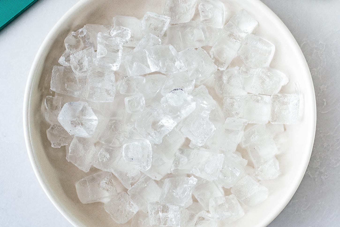 cubed ice | www.iamafoodblog.com
