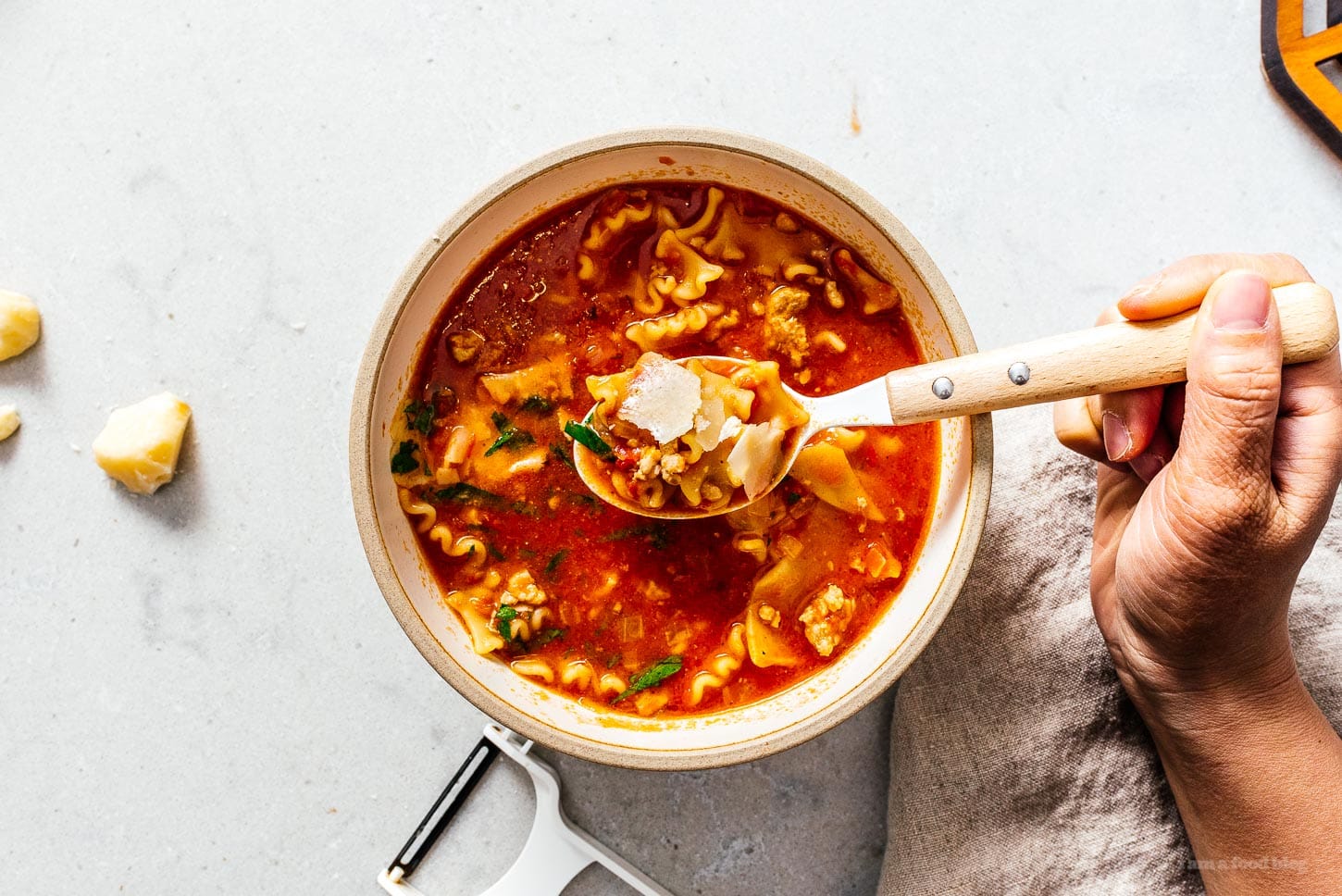 lasagna soup | www.iamafoodblog.com