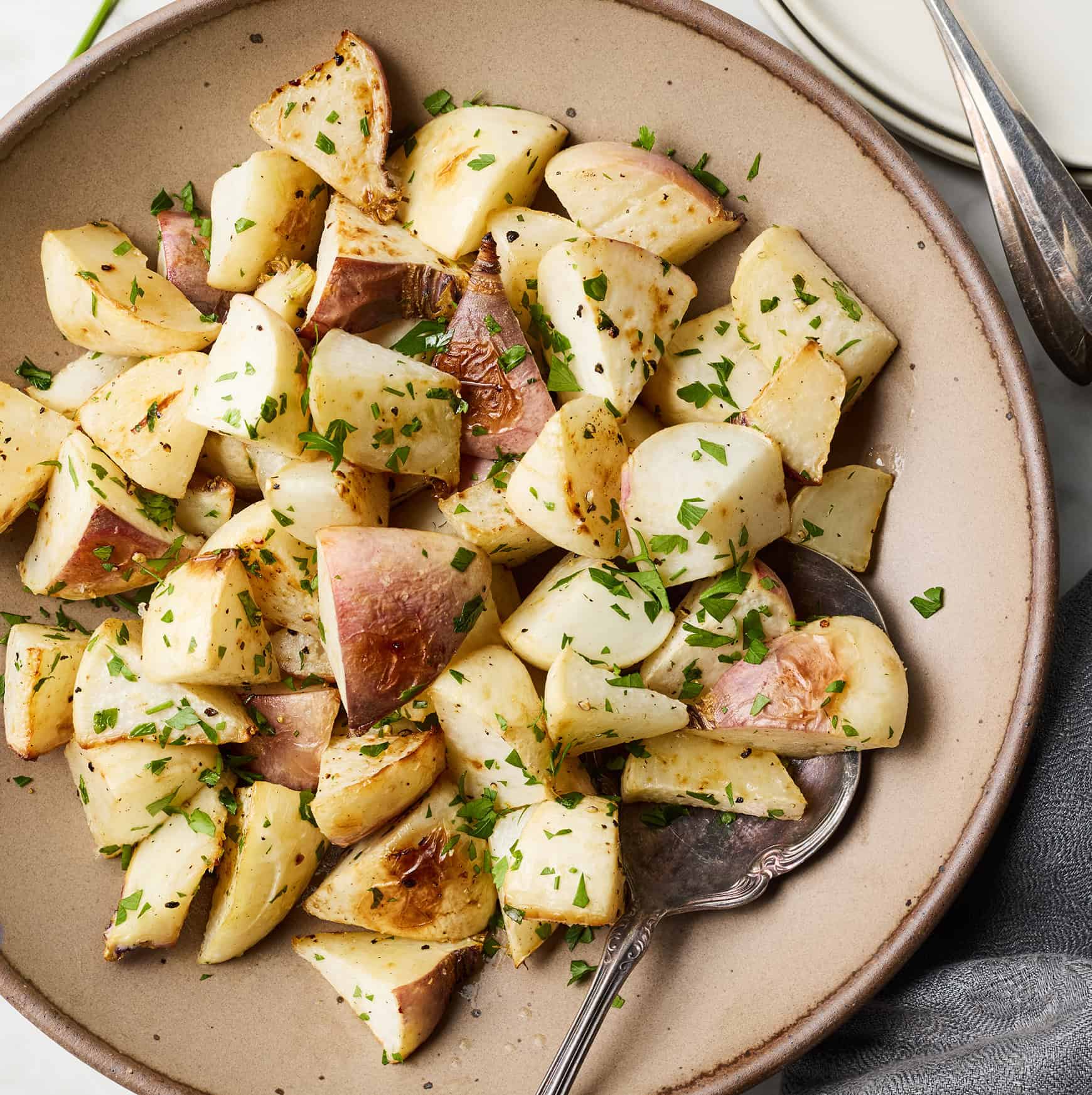 Roasted turnips recipe