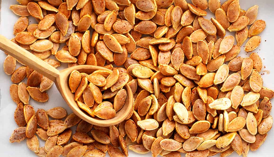 Roasted pumpkin seeds recipe
