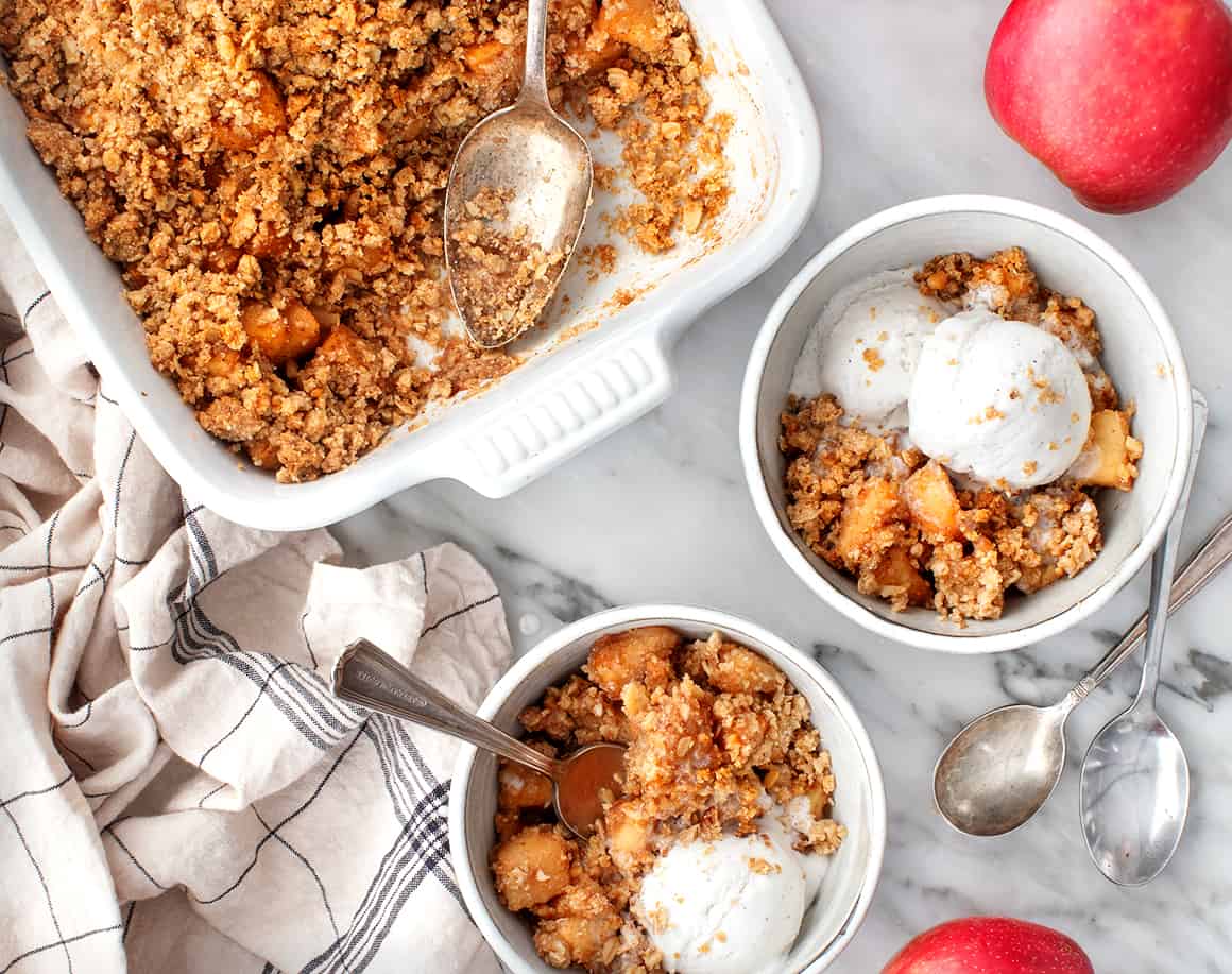 Apple crumble