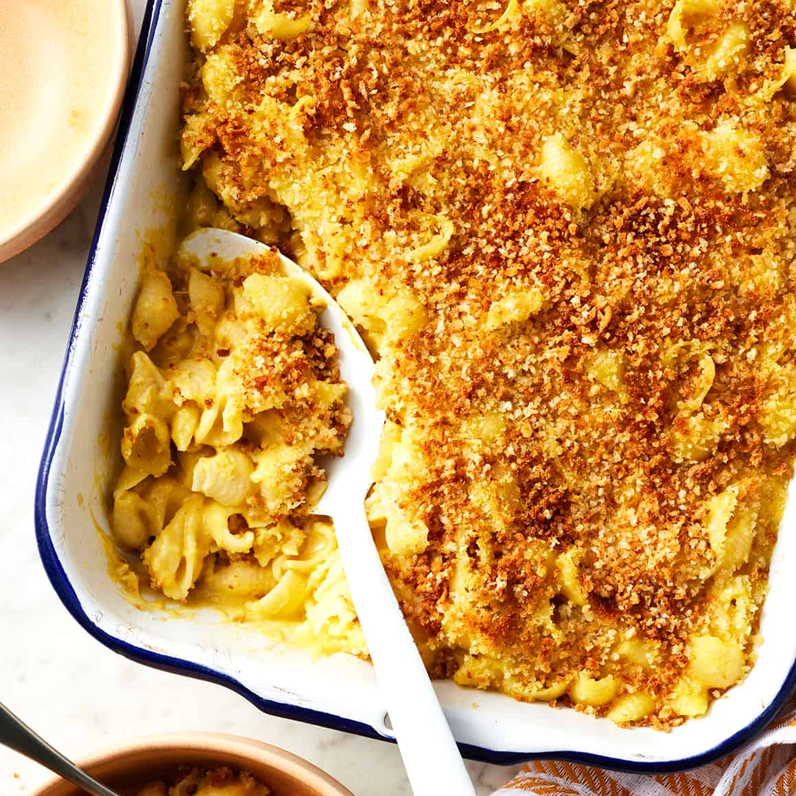 Butternut squash mac and cheese