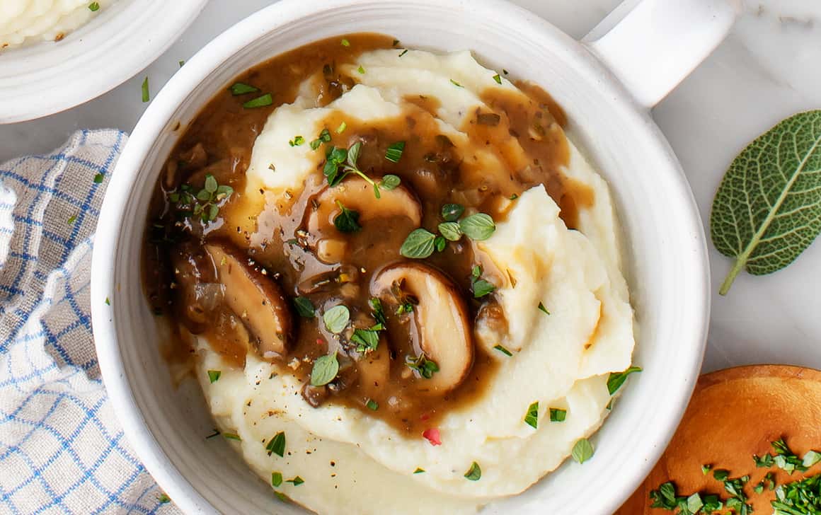 Mushroom gravy