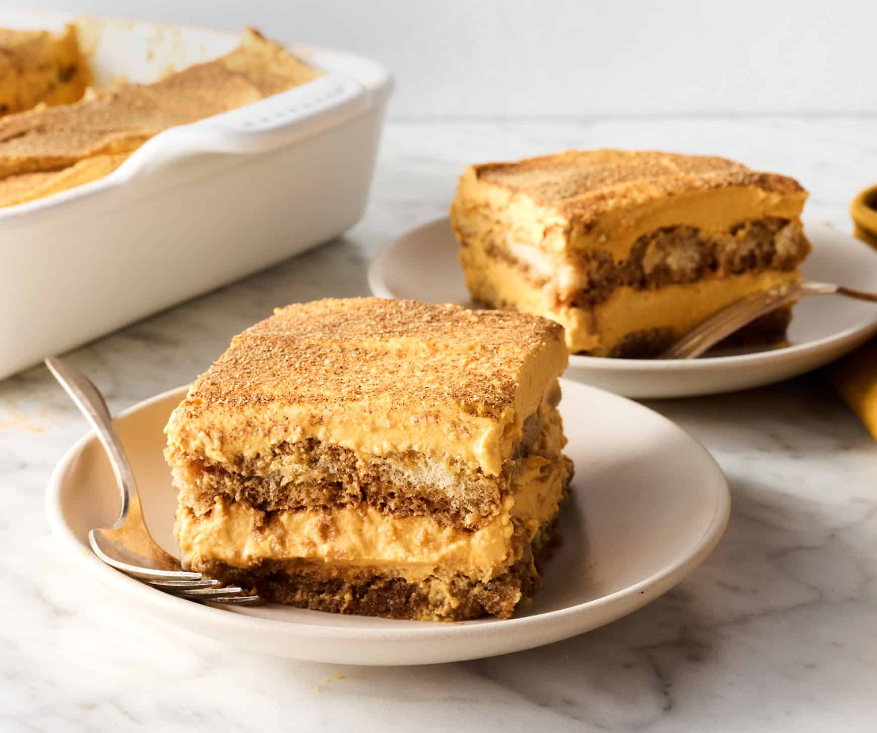 Pumpkin tiramisu