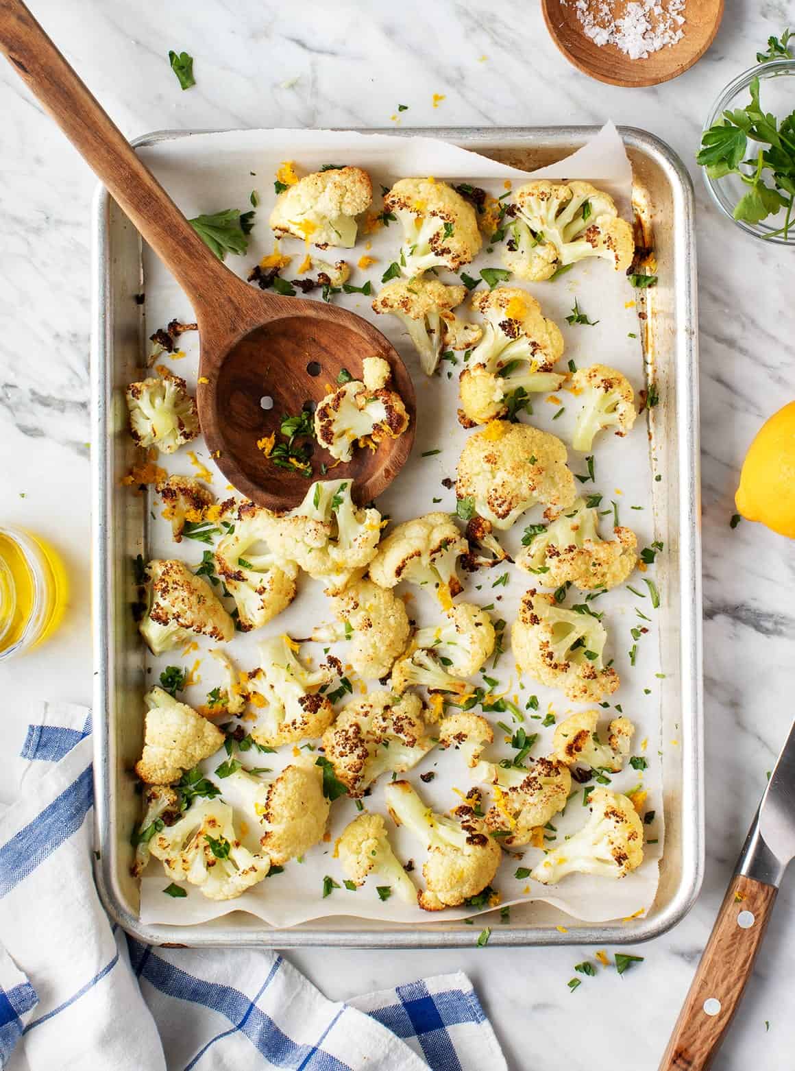 Best Thanksgiving recipes - Roasted Cauliflower
