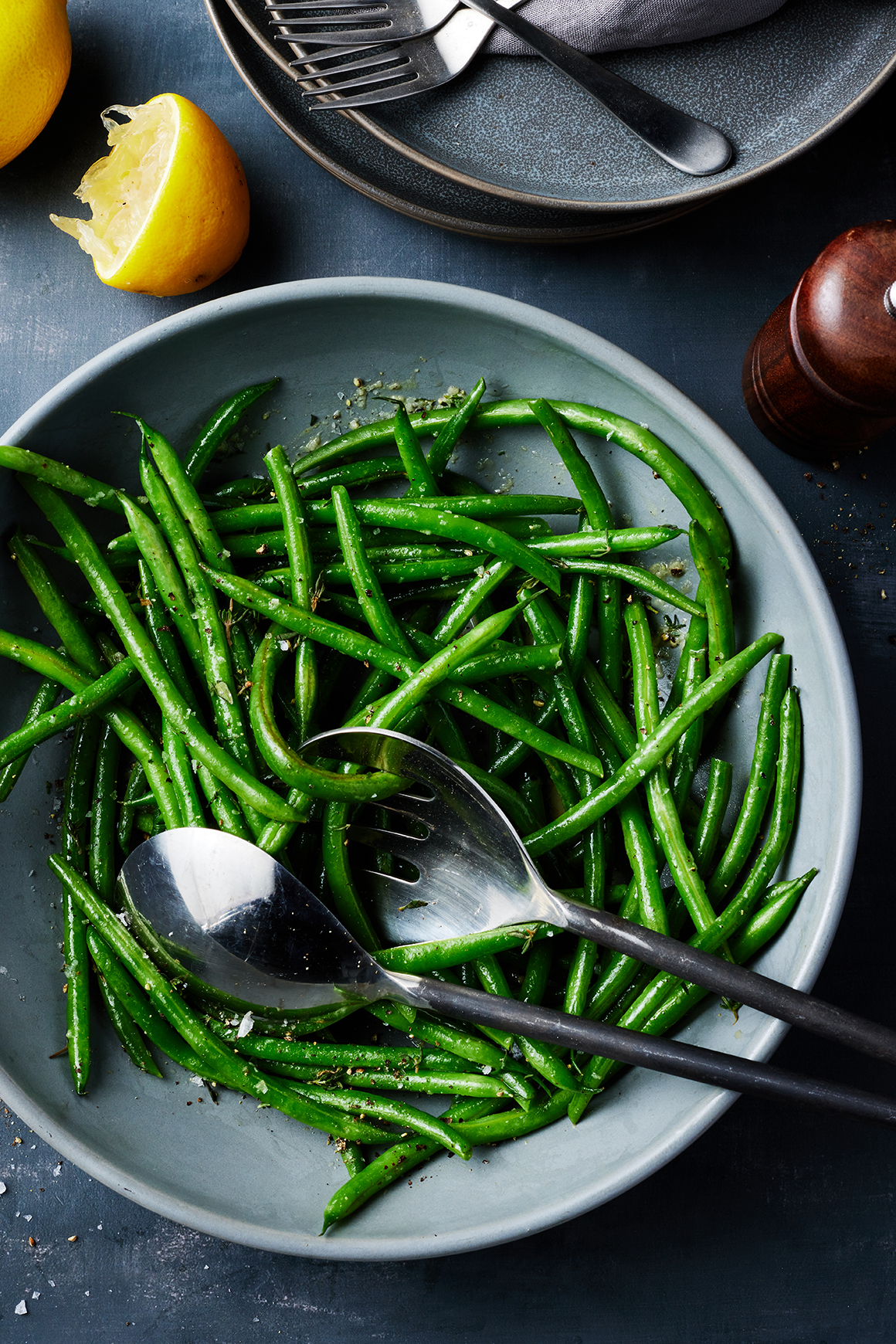 Vegetable side dishes for Thanksgiving - sautéed green beans