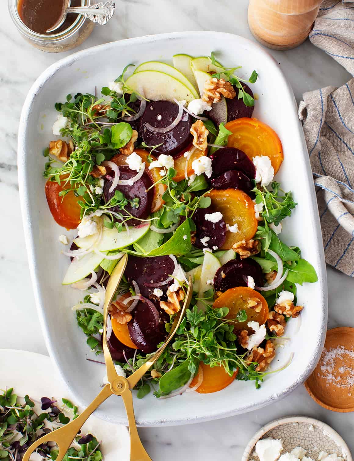 Thanksgiving recipes - roasted beet salad