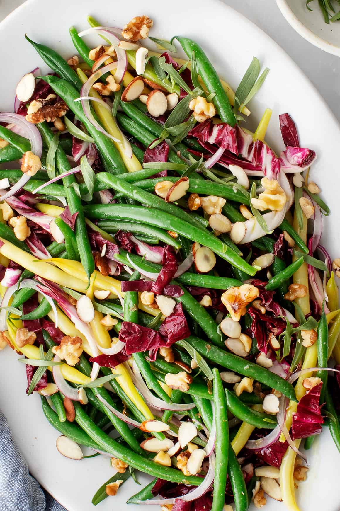 Thanksgiving side dishes - green bean salad