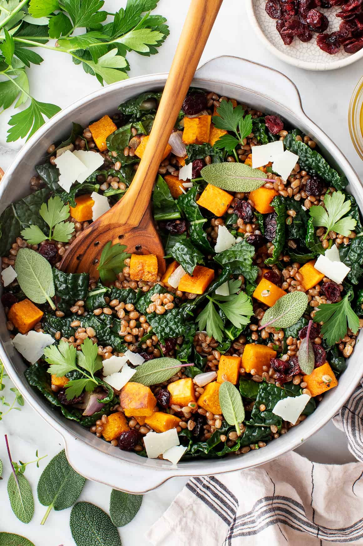 Best Thanksgiving recipes - Wheat Berry Salad