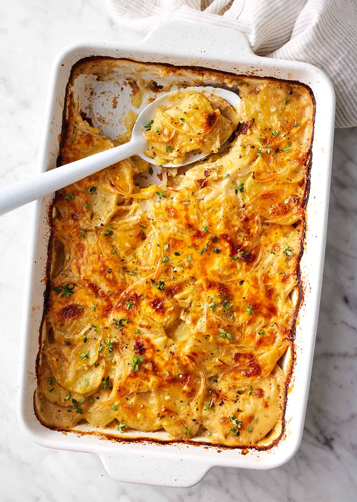 Thanksgiving side dishes - scalloped potatoes