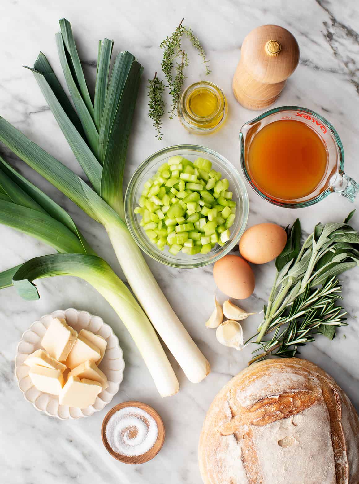 Homemade stuffing recipe ingredients