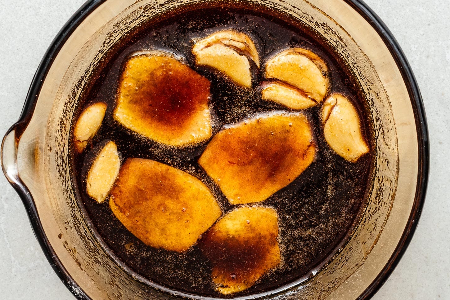 glaze for char siu honey baked ham | www.iamafoodblog.com