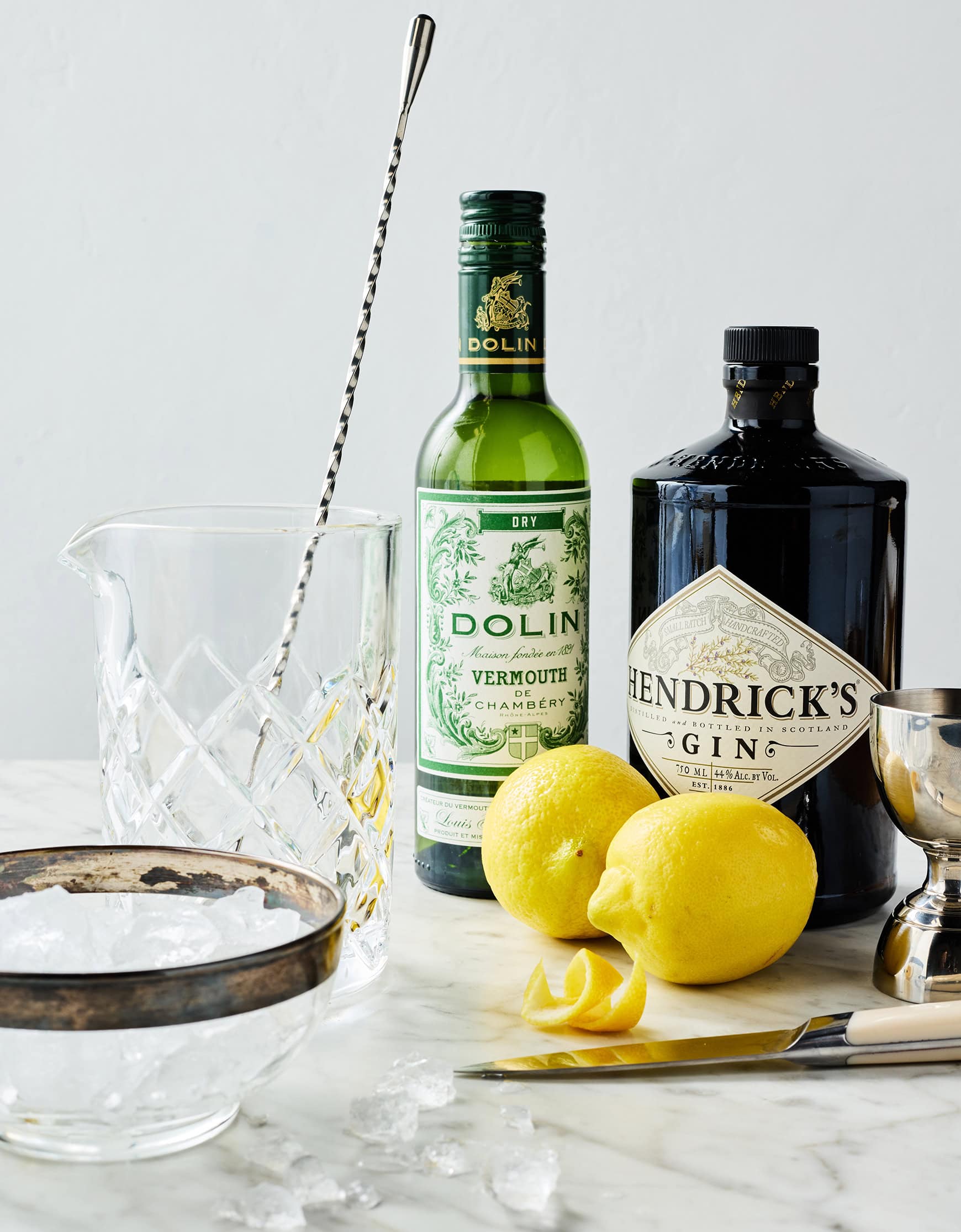 Gin martini recipe ingredients