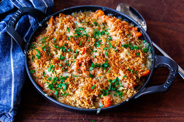 crunchy baked brown butter carrots-07