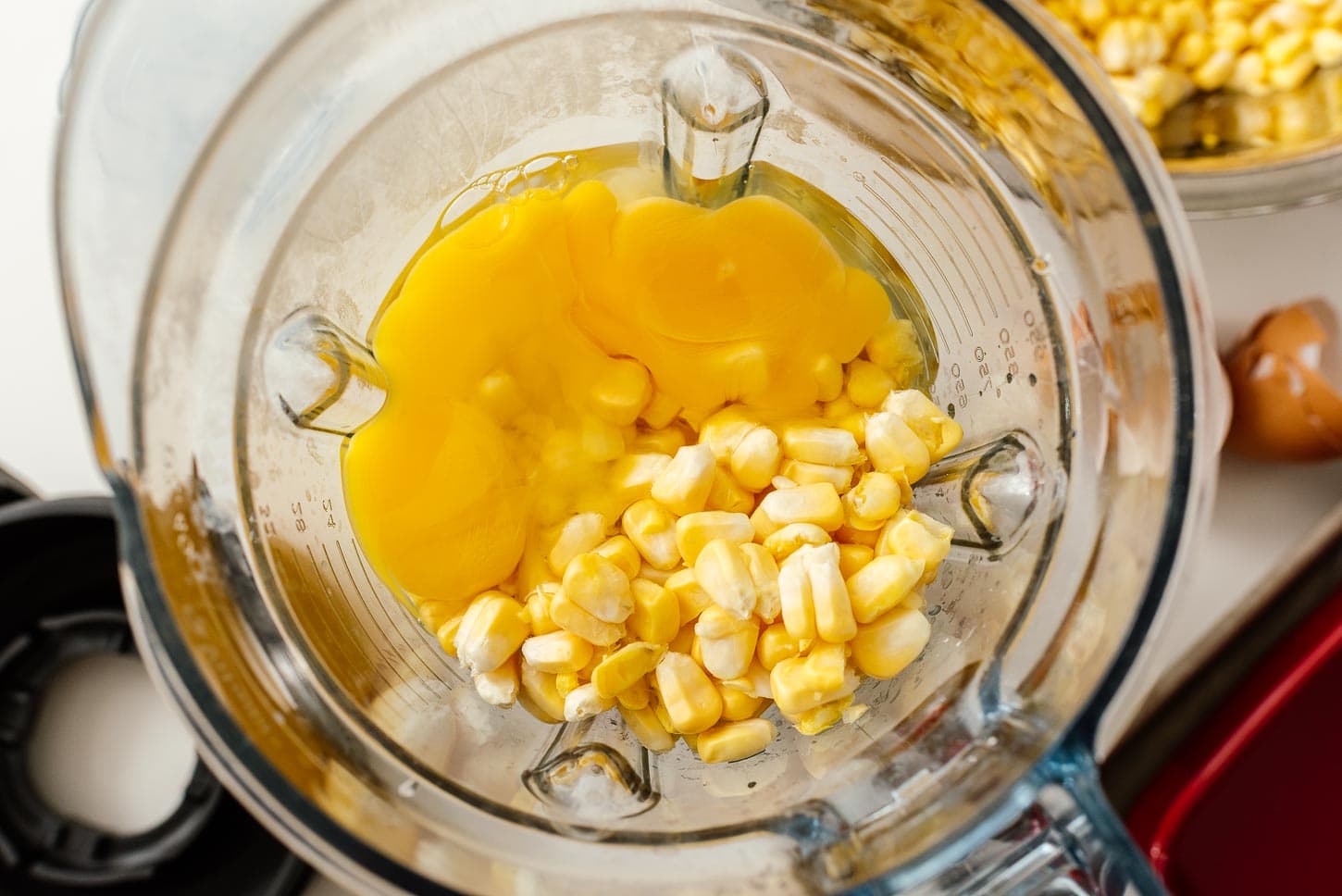 making corn pudding batter | www.iamafoodblog.com