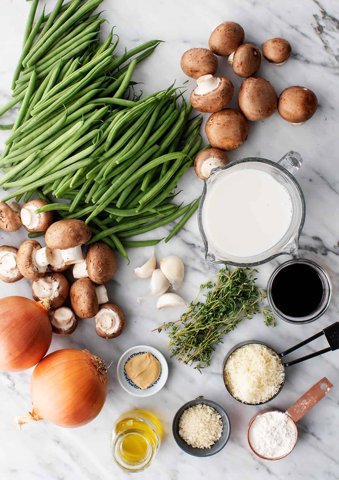 Green bean casserole recipe ingredients