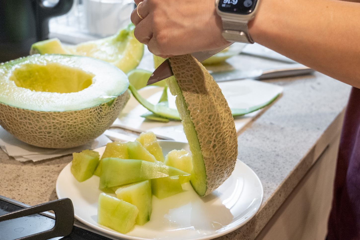 How to Buy A Musk Melon in Japan | www.iamafoodblog.com