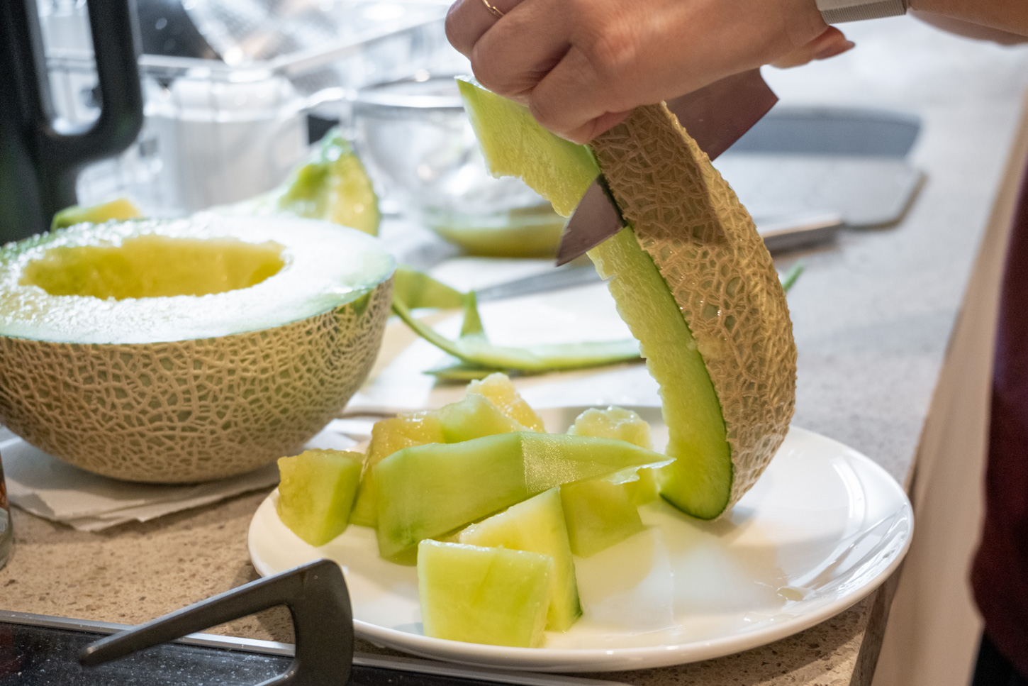 How to Buy A Musk Melon in Japan | www.iamafoodblog.com