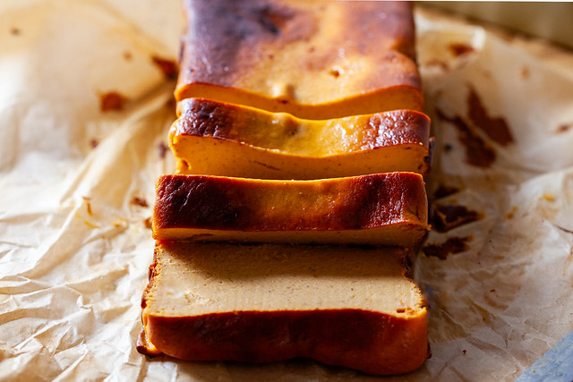 pumpkin basque cheesecake-6
