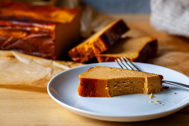 pumpkin basque cheesecake-9