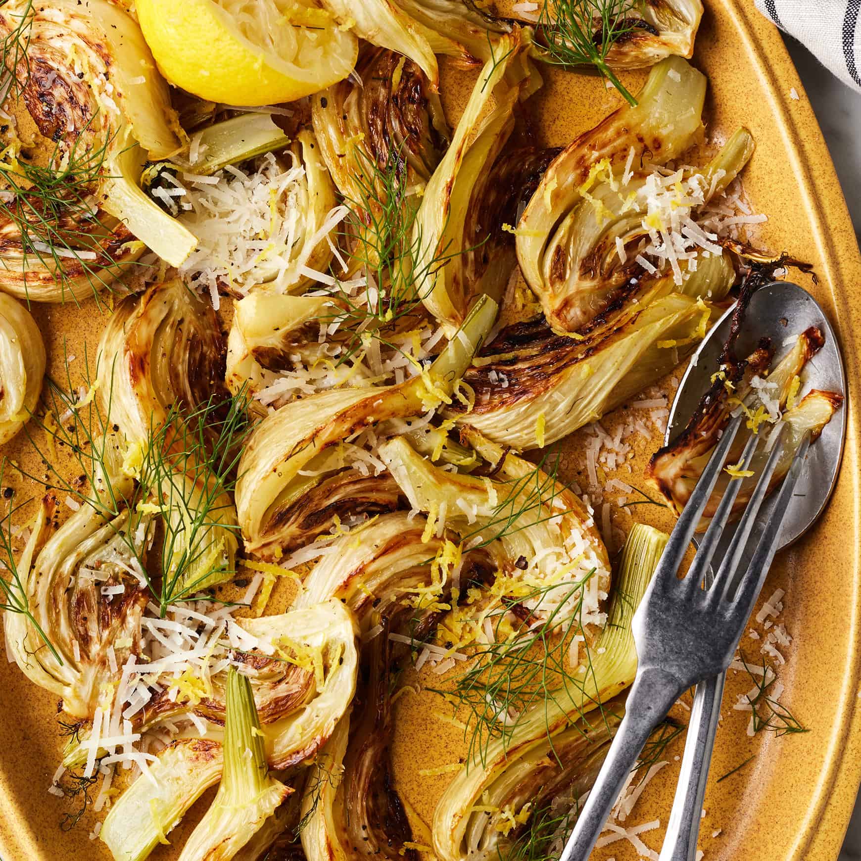 Christmas side dishes - roasted fennel
