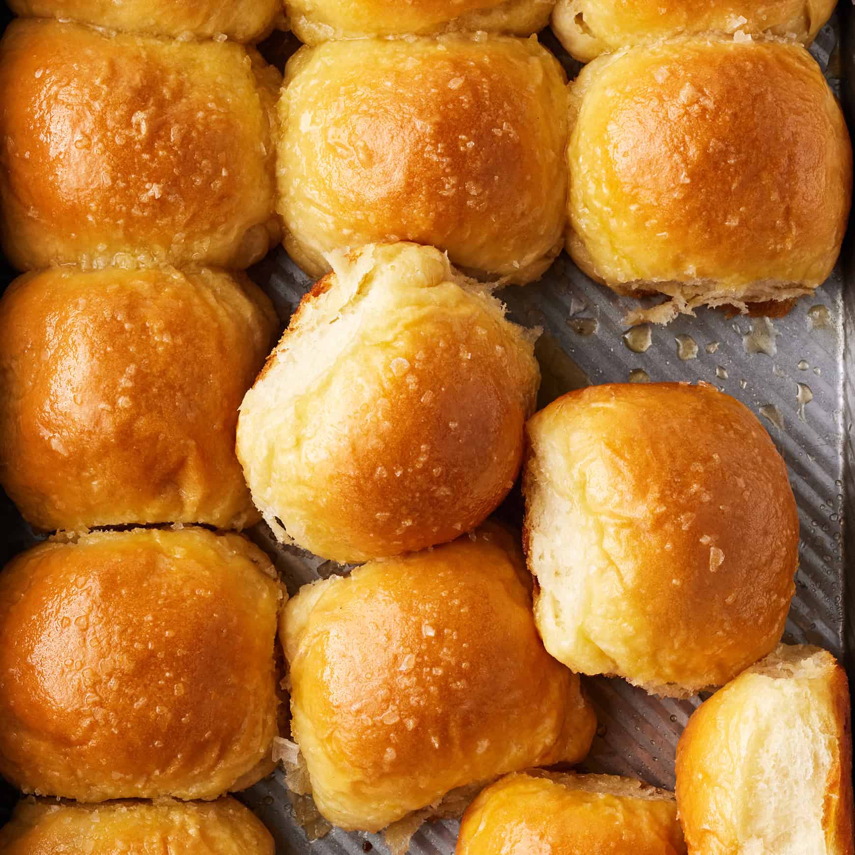 Best Christmas side dishes - homemade dinner rolls