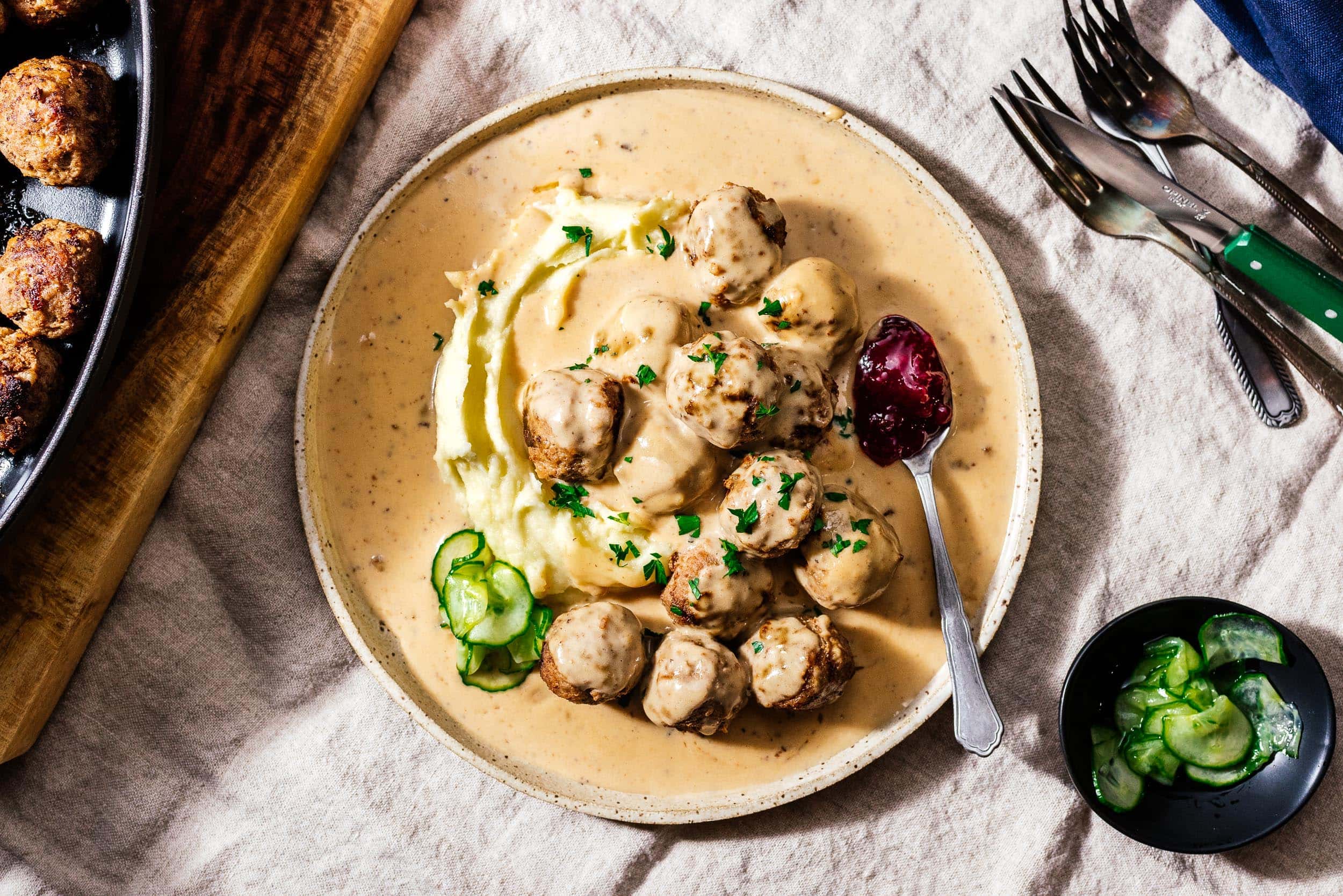 Real Deal Swedish Meatballs | www.iamafoodblog.com