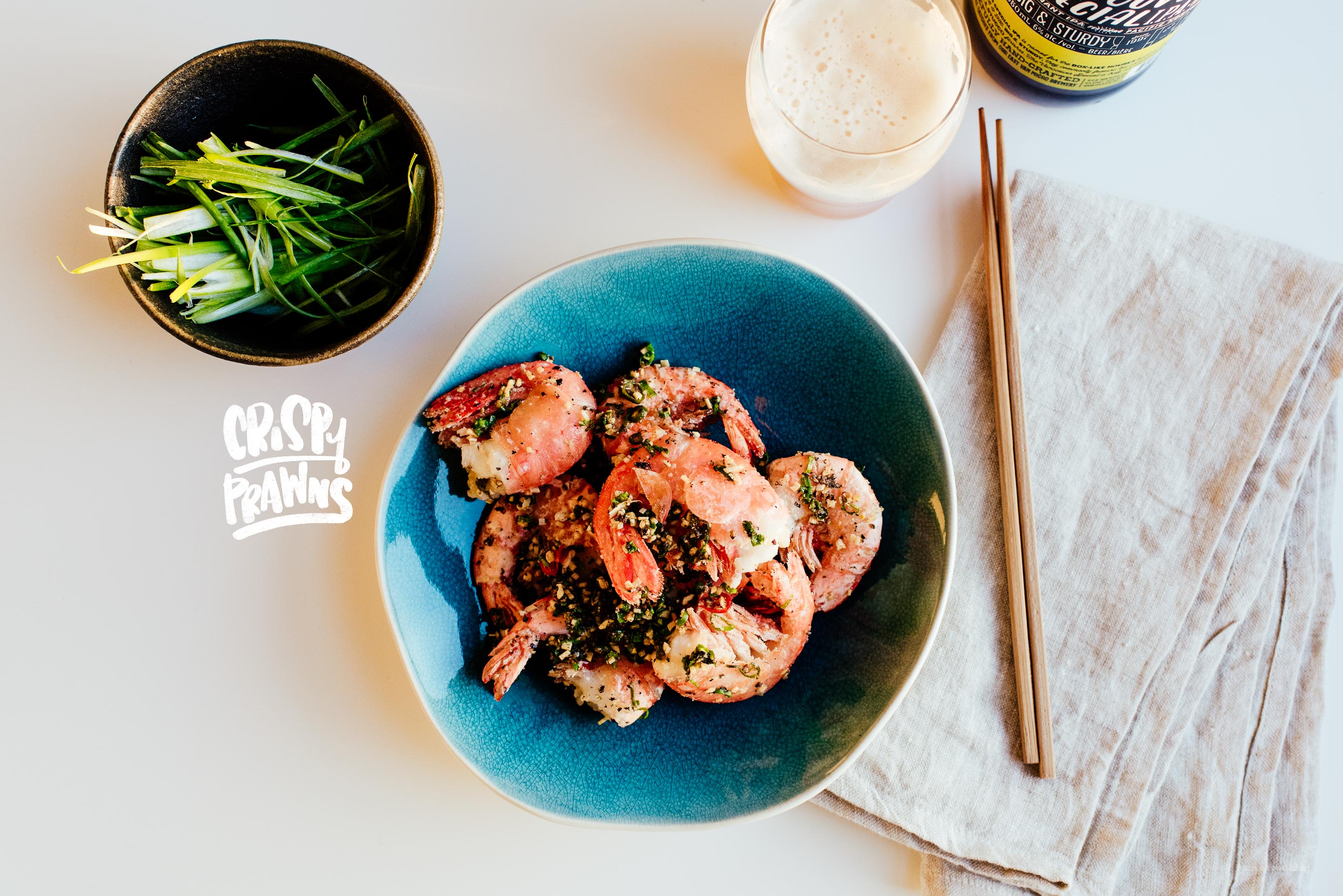 Vietnamese Salt and Garlic Prawns | www.iamafoodblog.com