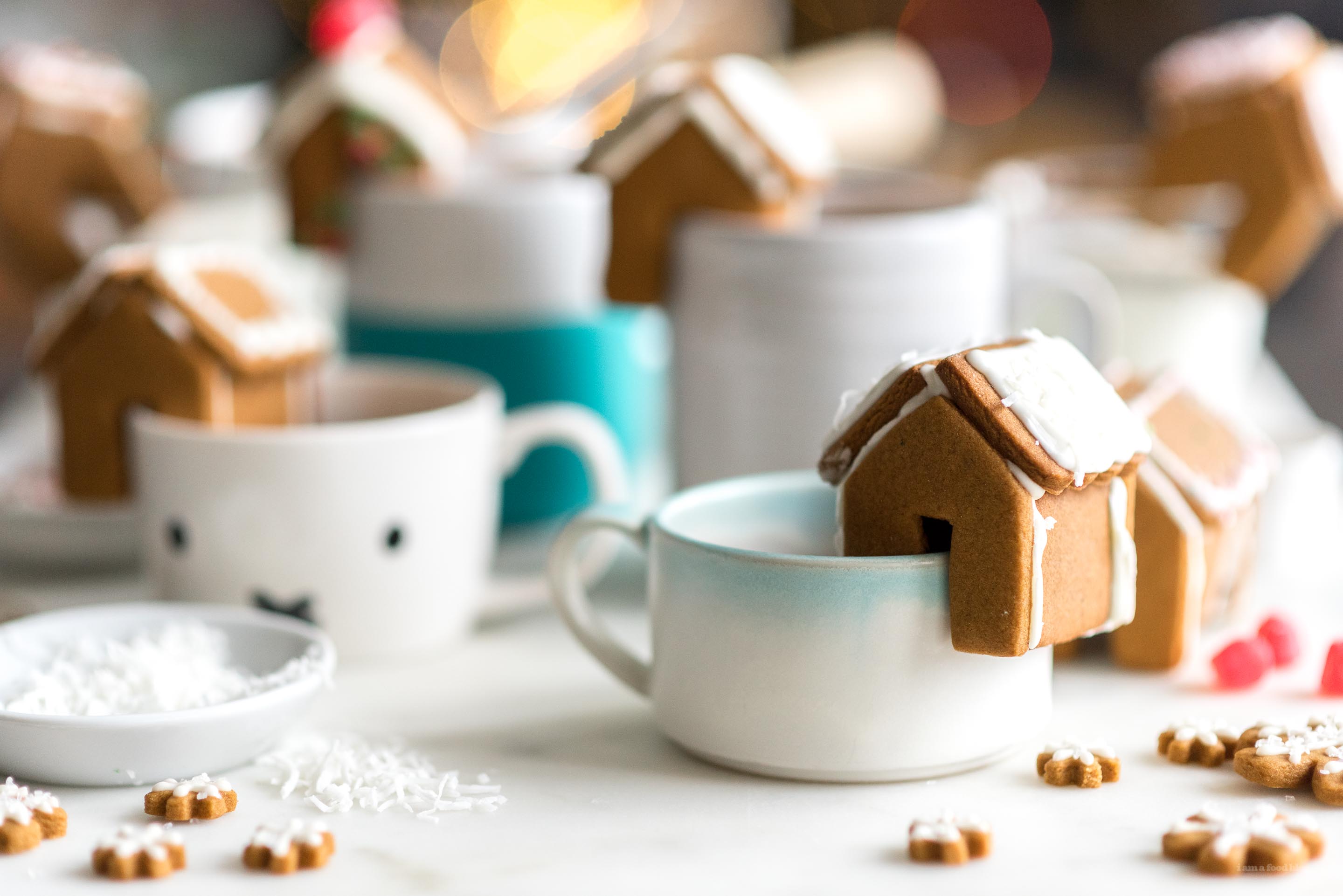 Mini Gingerbread Houses | www.iamafoodblog.com