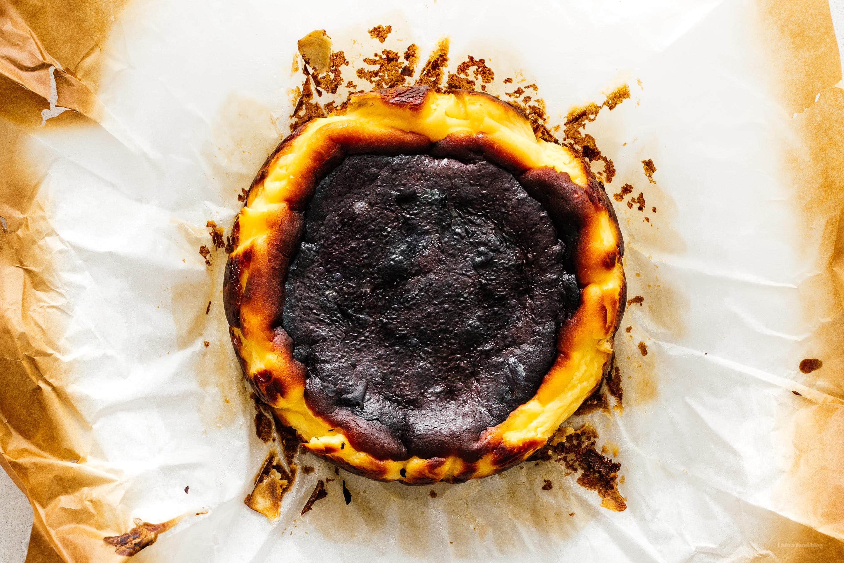 Basque Cheesecake | www.iamafoodblog.com