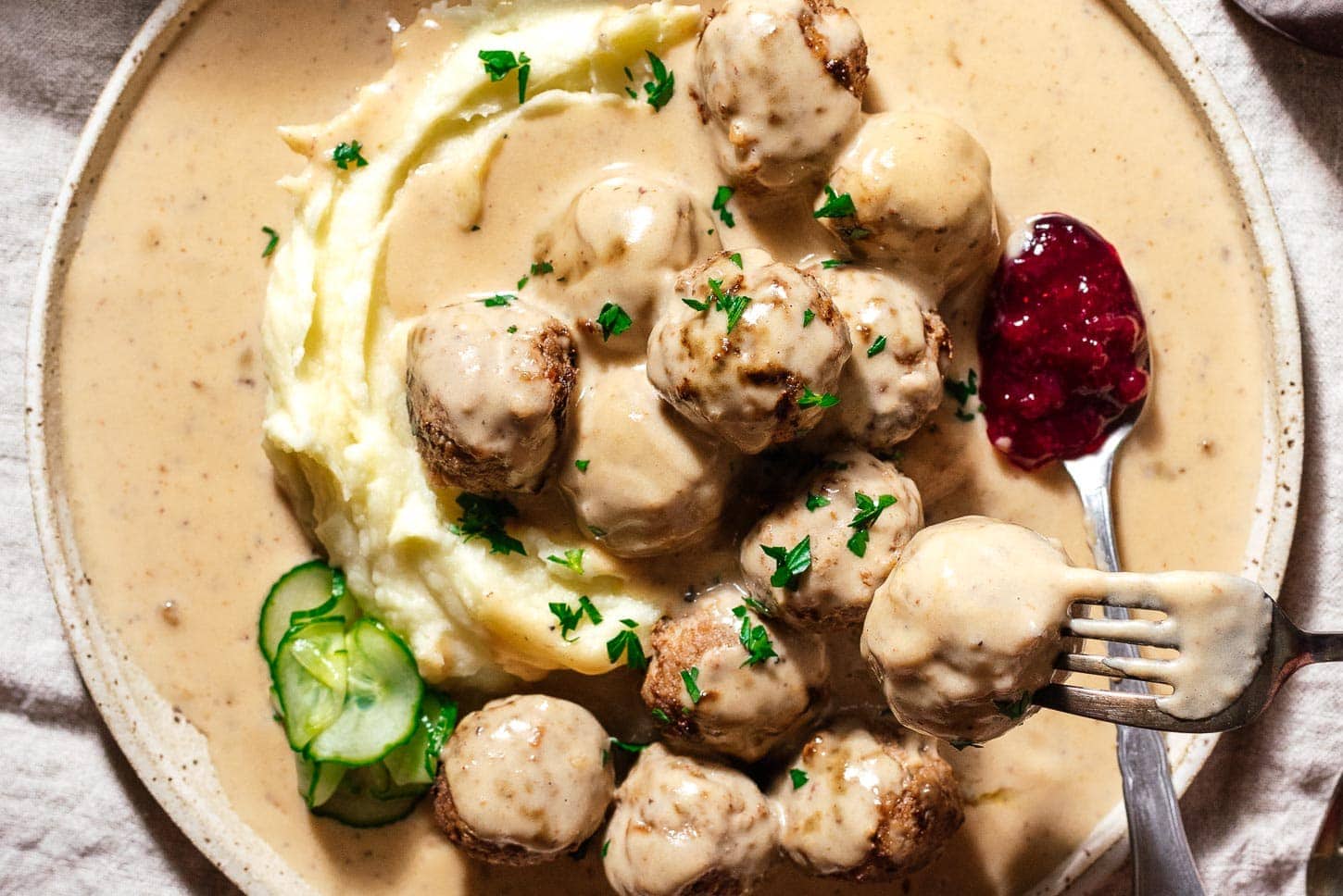 Swedish Meatballs Recipe | www.iamafoodblog.com