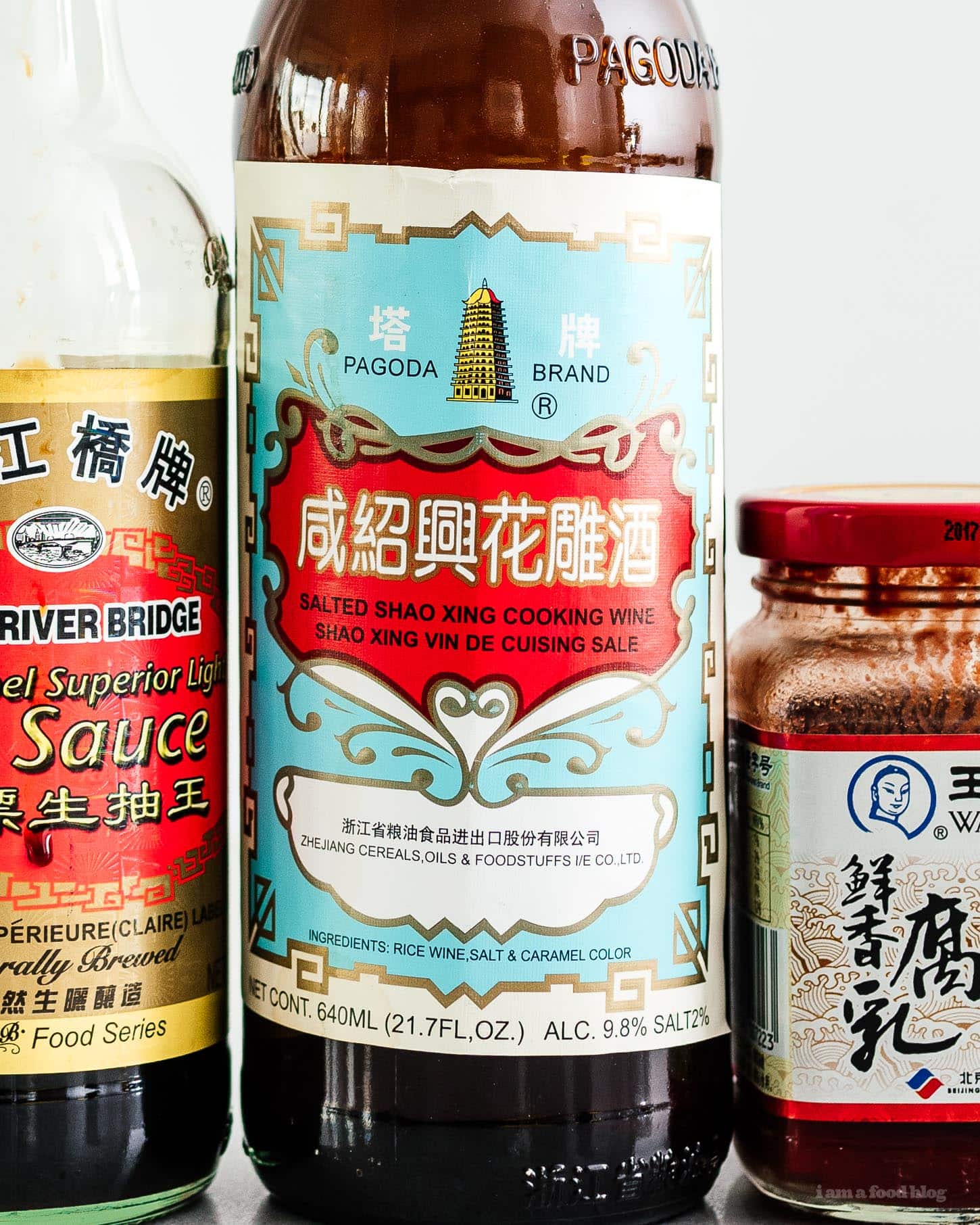 salted pagoda shaoxing wine | www.iamafoodblog.com