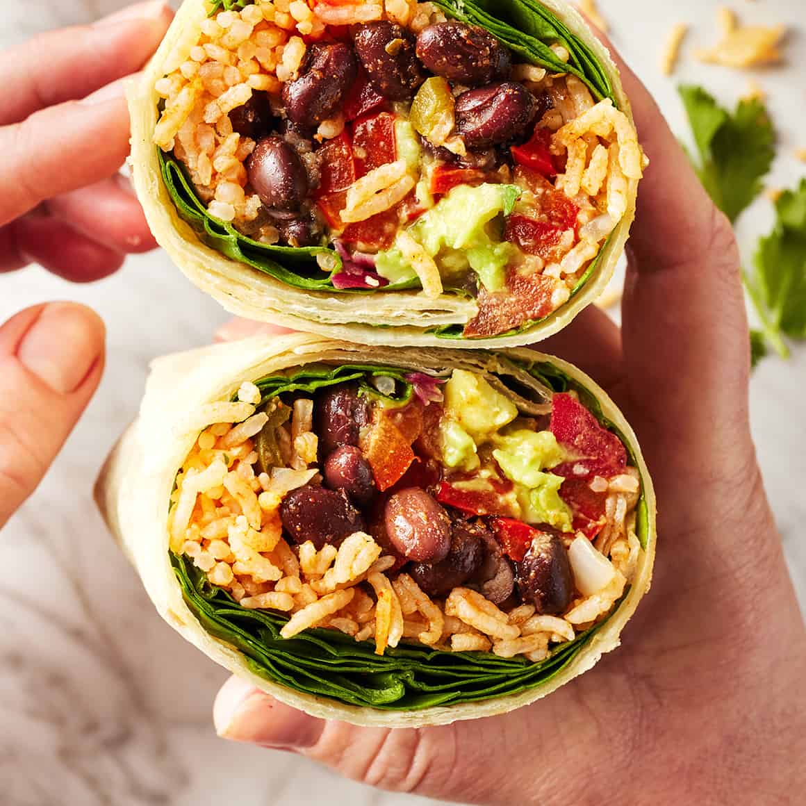 Vegan burritos 