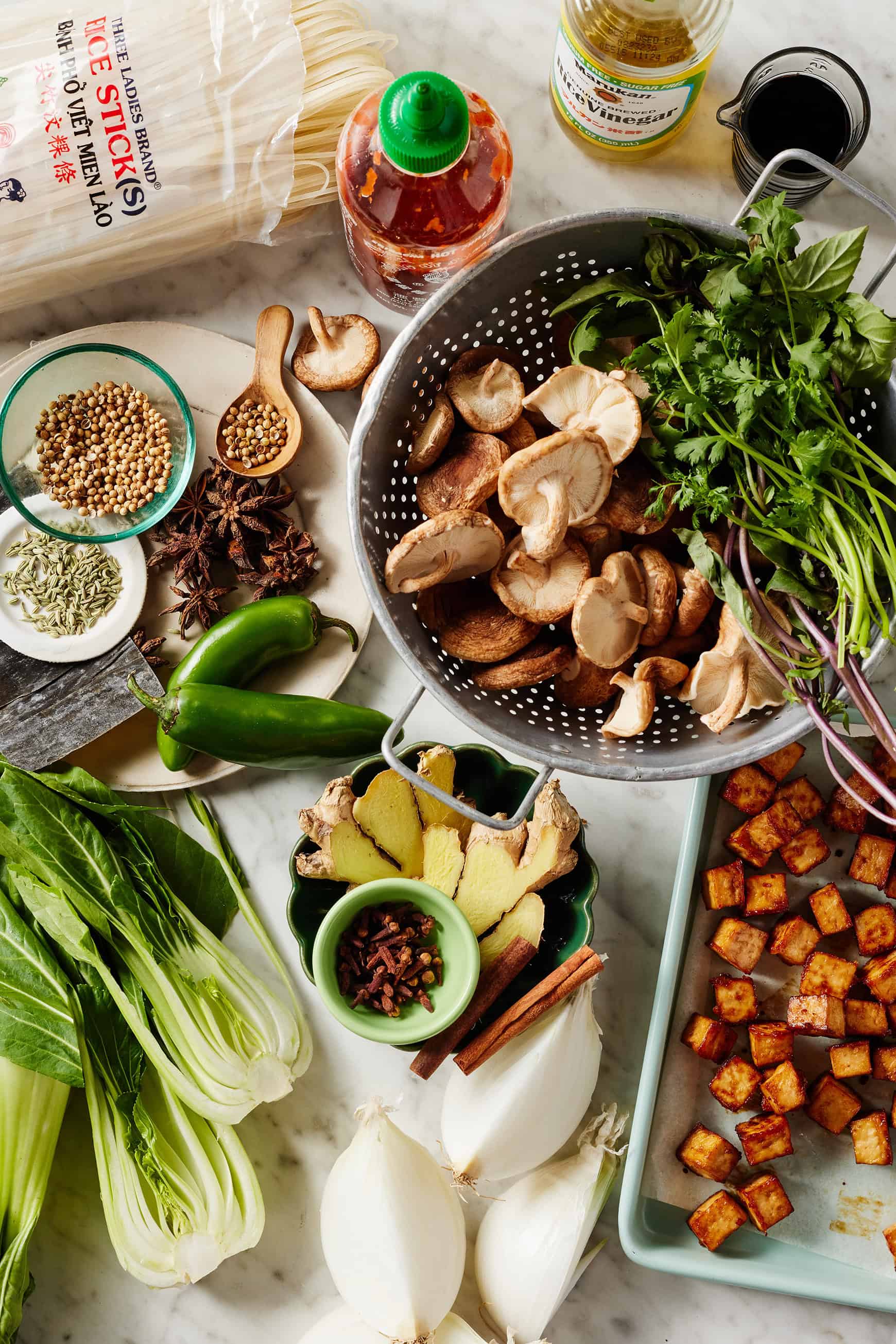 Vegan pho recipe ingredients