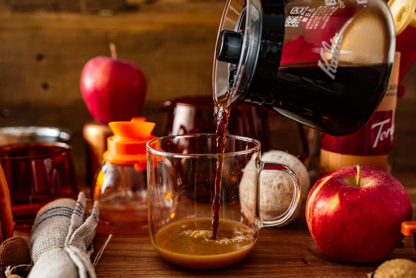 ice cold kalita carafe of coffee