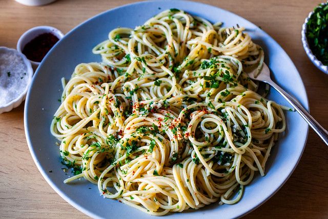 spaghetti alio e olio-8